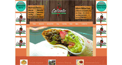 Desktop Screenshot of calientemexicanfood.com